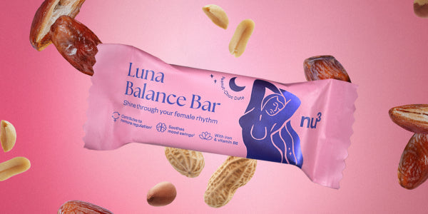 nu3 Luna Balance Bar mit Erdnüssen und Datteln